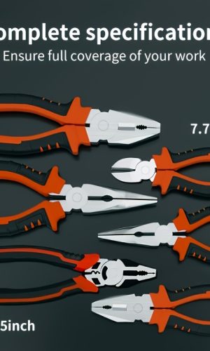산업용 크롬 바나듐 스틸 플라이어 다기능 전기기사 공구 싱글 와이어 펜치