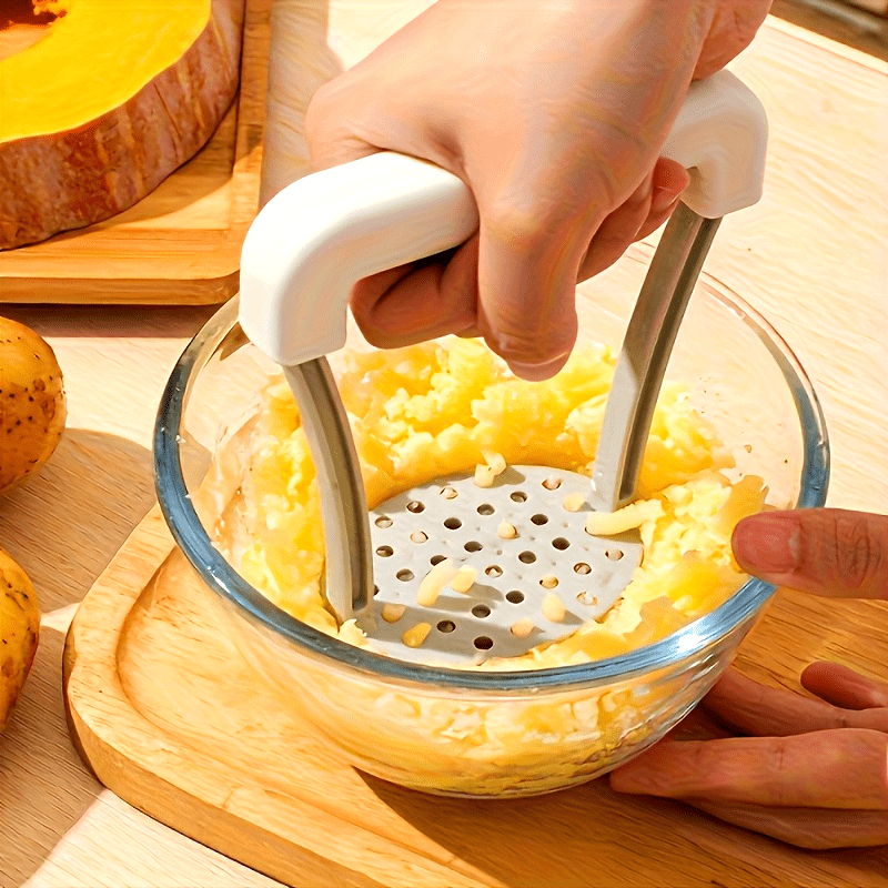 내구성 플라스틱 감자 매셔 수동식 포테이토 매셔 식재료·과일용 손쉬운 사용