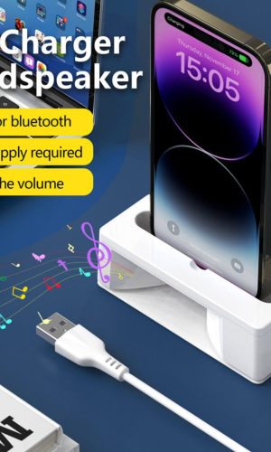 USB 전원 65W 고속 충전기 USB-C 파워 스트립 스탠드·앰프 내장 컴팩트 충전 스테이션