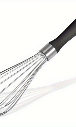 내구성 강화 스테인리스 스틸 풍선 거품기 녹 방지 와이어 미끄럼 방지 실리콘 손잡이