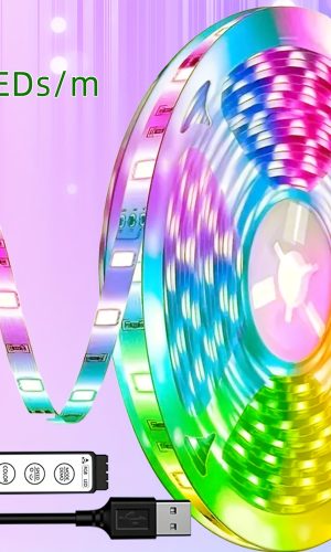 LED 스트립 라이트 USB 전원 유연한 데코레이션 조명