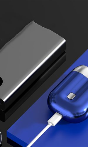 GENAI 휴대용 전기 면도기 플로팅 헤드 시스템 워셔블 블레이드 고속 충전 Type-C 30분 사용 원터치 작동