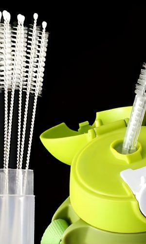 재사용 스테인리스 스틸 청소 브러시 5개 세트 중간 강도 주방 수세미